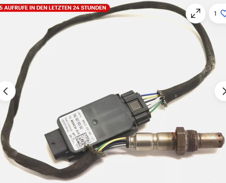 Nitrogen Oxygen Sensor for VW 80A907807AB 0281008197/198