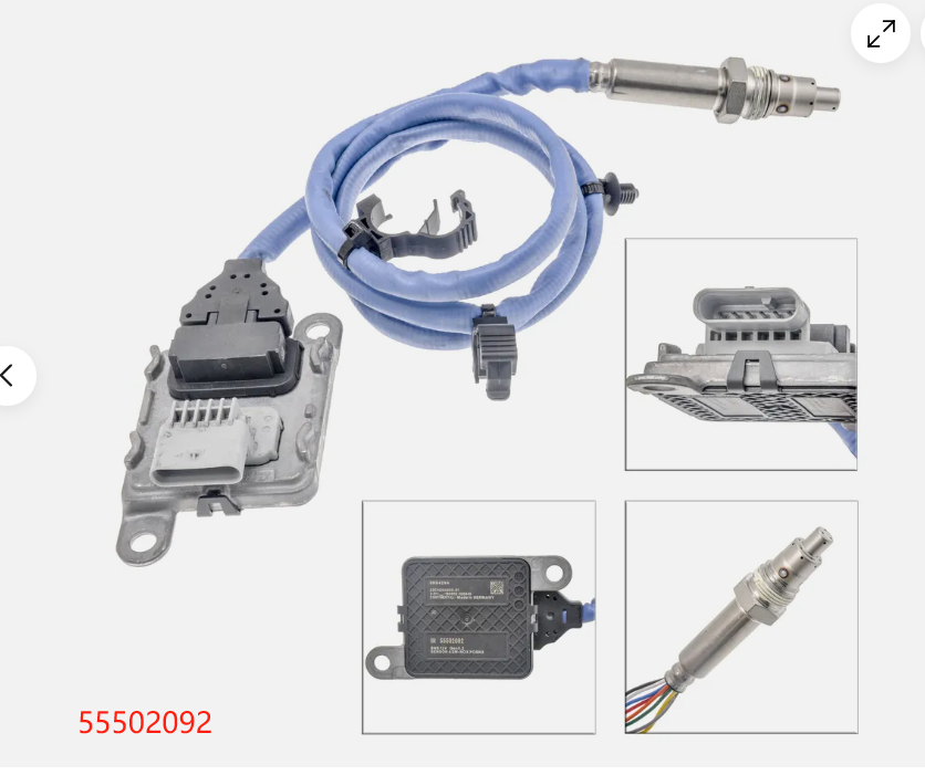 Nitrogen Oxygen Sensor for GM 55502092 SNS429A downstream