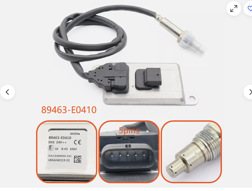 [WXD0820] Nitrogen Oxygen Sensor for HINO 89463-E0410